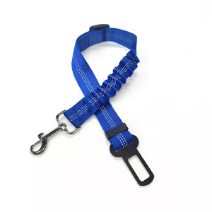 Cinto de segurança ajustável em nylon para cães no automóvel