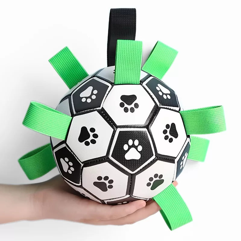 Brinquedo de Futebol para Cão com Abas para Pegar