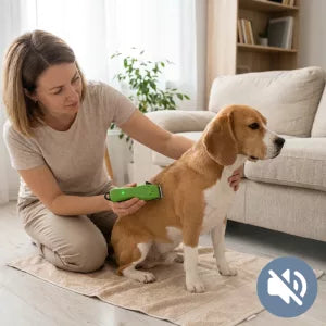 Aparador de pelo para cães, máquina profissional de tosa para animais de estimação