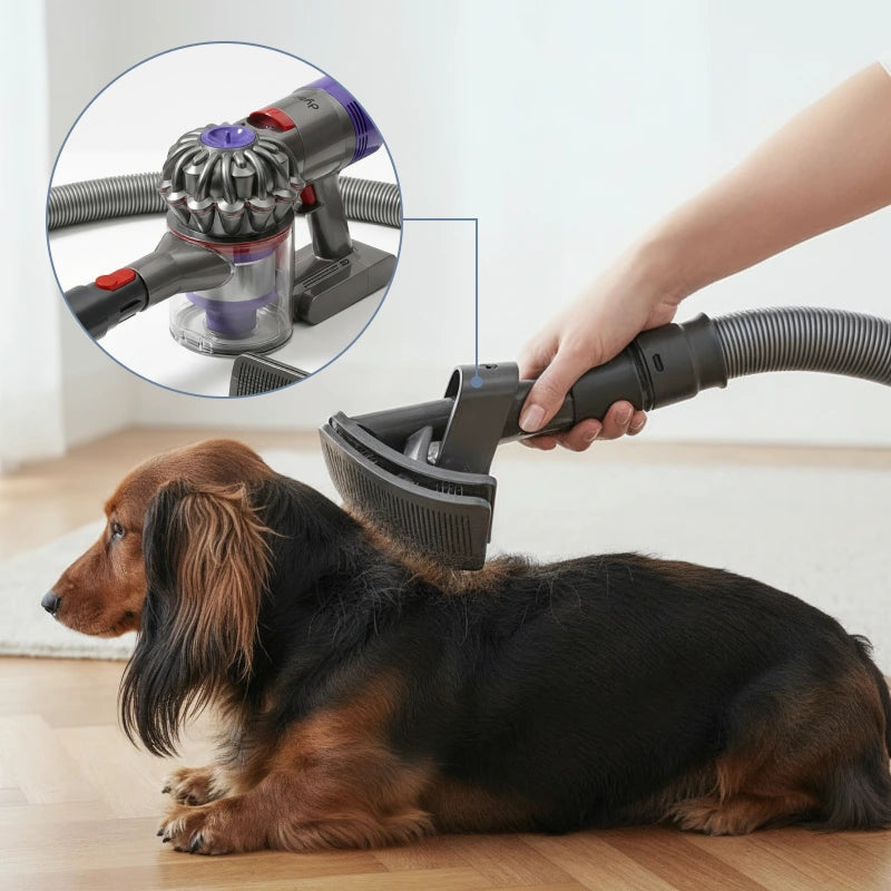 Adaptador de Escova para Aspirador de Pelos de Cachorro