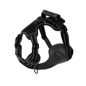 Peitoral Refletor Anti-Puxão para Cães com Alça