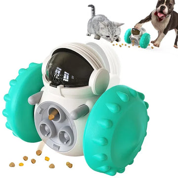 Brinquedo Alimentador de Quebra-Cabeças para Cães – Dispensador de Guloseimas contra o Tédio