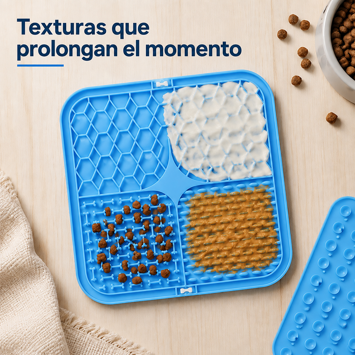 LickEase™ — Alfombrilla de Silicona para Lamer