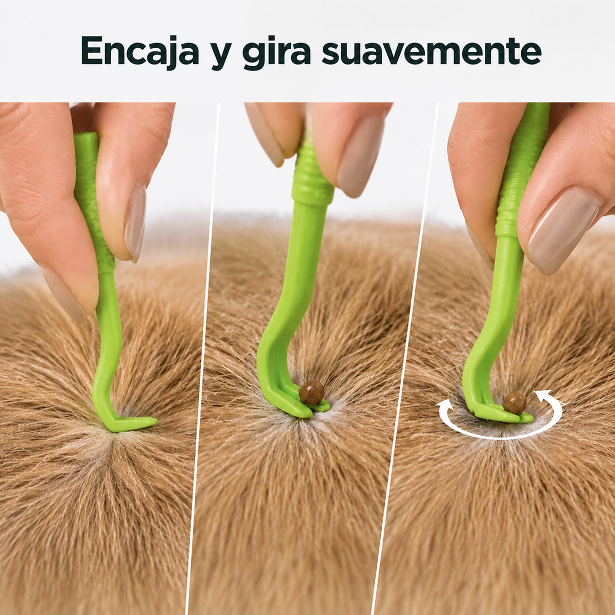 TickAway™ — Extractor de Garrapatas para Mascotas