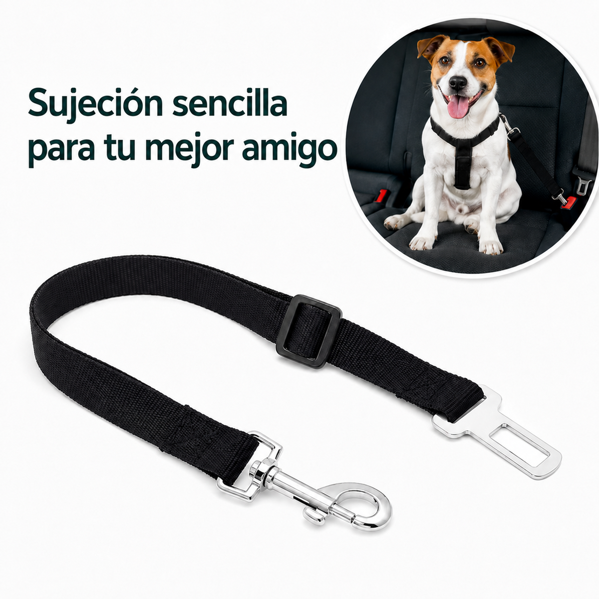 RideSafe™ — Cinto Ajustável para Animais de Estimação