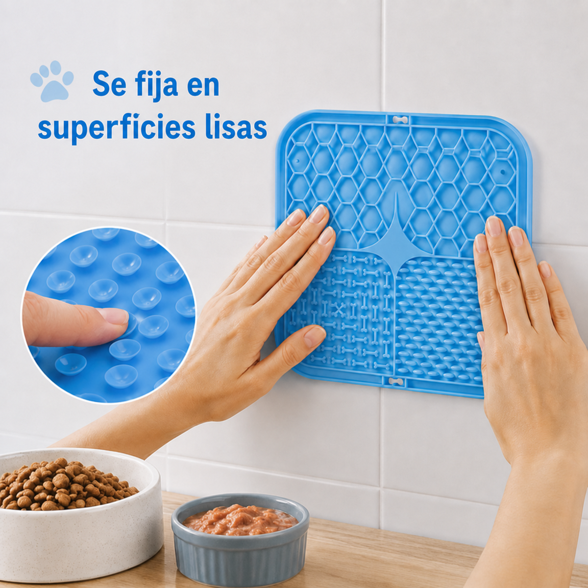 LickEase™ — Alfombrilla de Silicona para Lamer
