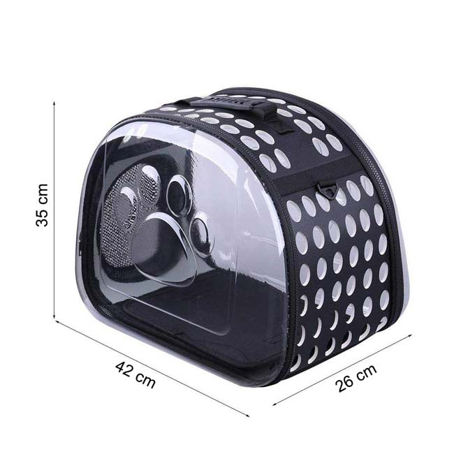 Bolsa transportadora transparente LEO