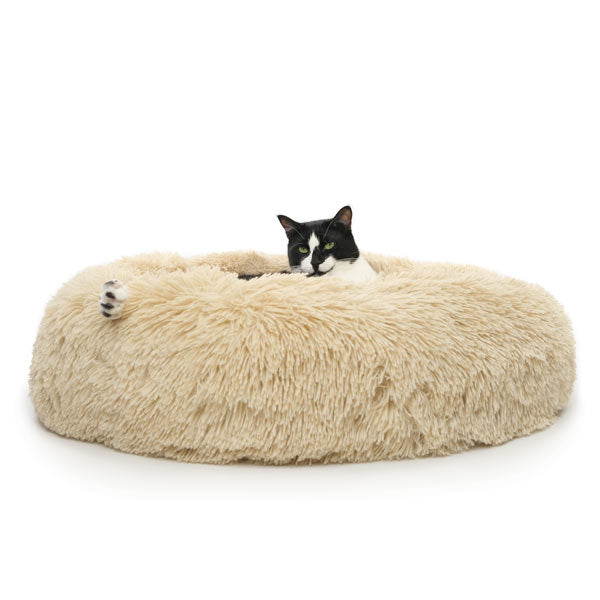 Cama redonda felpuda RELAX